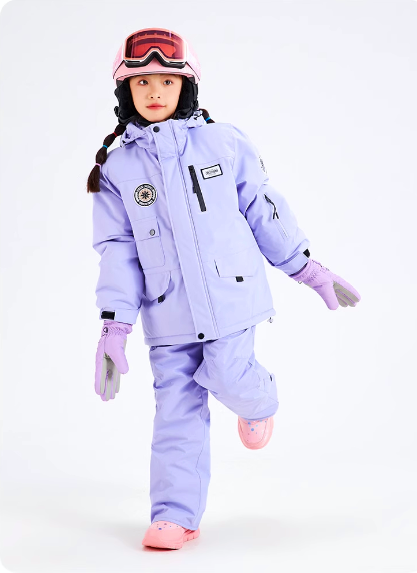 Children's Ski Suit with Polar Fleece Lining