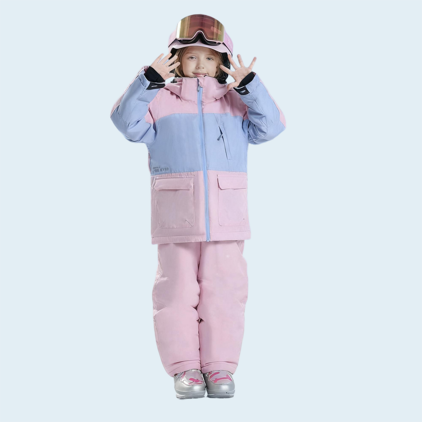 -30 Degree Children's Skiing Wear,Boys Girls Ski Suit