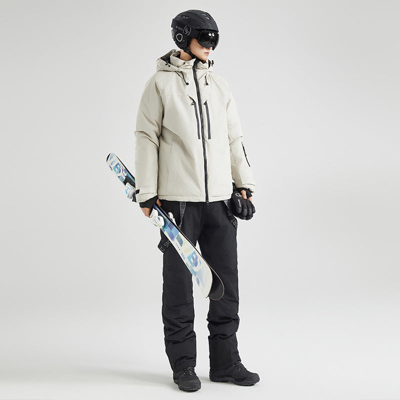 Men's Ski Suit - Premium Waterproof & Windproof Snow Coat for Winter Sports