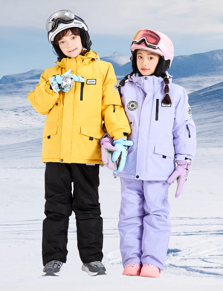 Children's Ski Suit with Polar Fleece Lining