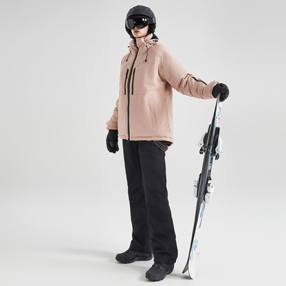 Women's Ski Suit - Premium Waterproof & Windproof Snow Coat for Winter Sports