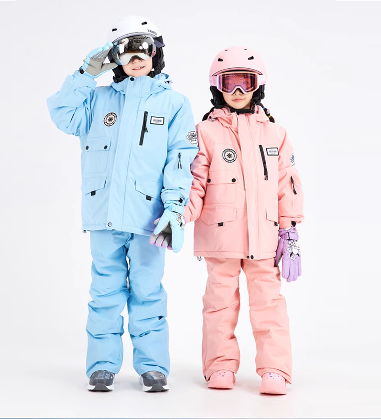 Children's Ski Suit with Polar Fleece Lining