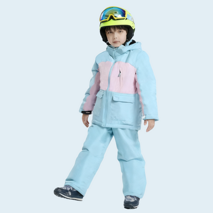 -30 Degree Children's Skiing Wear,Boys Girls Ski Suit