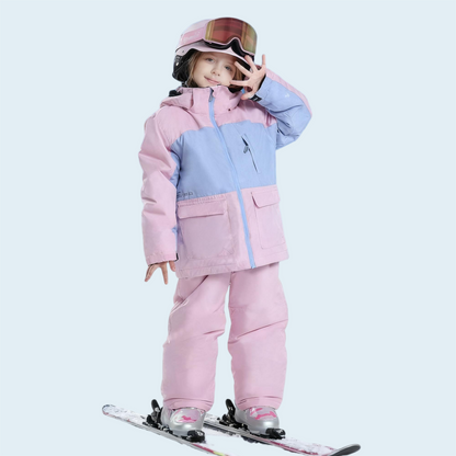 -30 Degree Children's Skiing Wear,Boys Girls Ski Suit