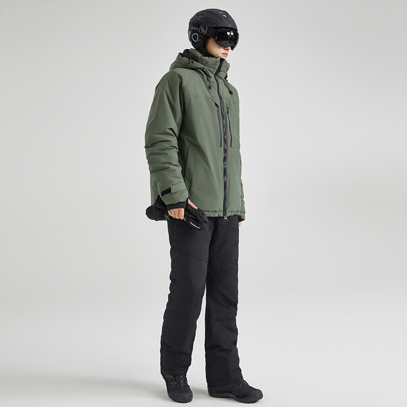Men's Ski Suit - Premium Waterproof & Windproof Snow Coat for Winter Sports