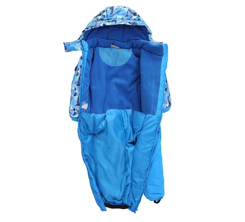 Baby Kids Cute Ski Jumpsuit One Piece Snowsuits