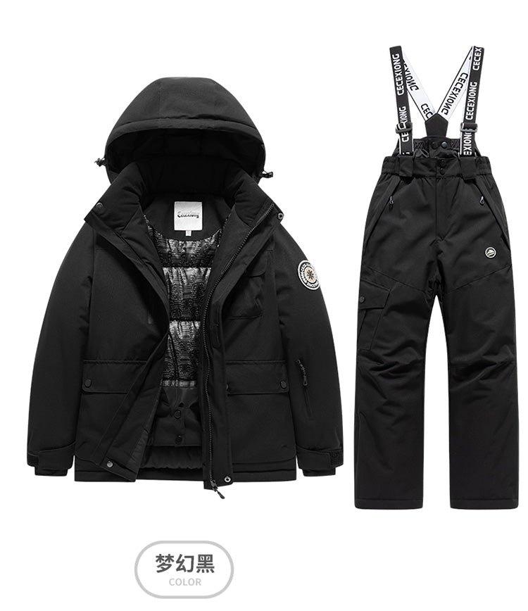 Kids' Ski Suit with Graphene Lining