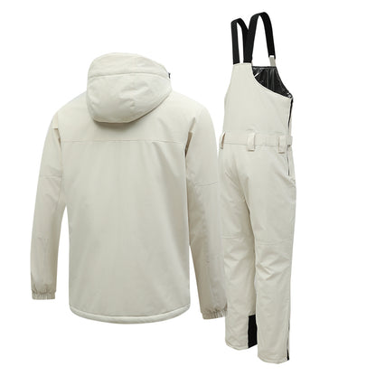 Men's Ski Jacket and Bib Pants Set ，Men's Skisuit