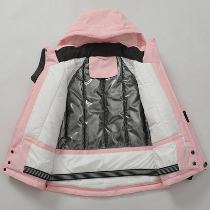 2-Piece Toddler Snow Suit, Baby Snowsuit, Infant Snowsuit Toddler Girl Boy Snowsuit, Kids Winter Coat Snow Pant