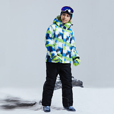 Kids' Ski Suit Set - Waterproof, Warm & Stylish Outfit for Young Ski Enthusiasts