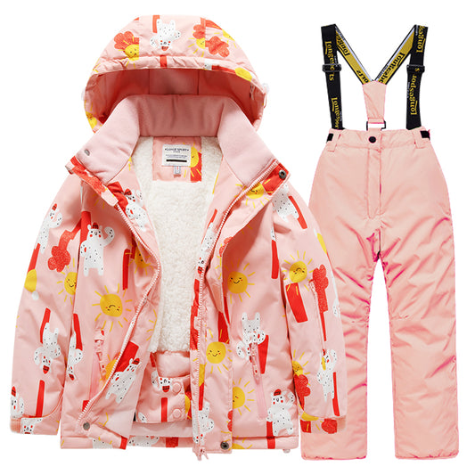Children's Ski Suit with Polar Fleece Lining