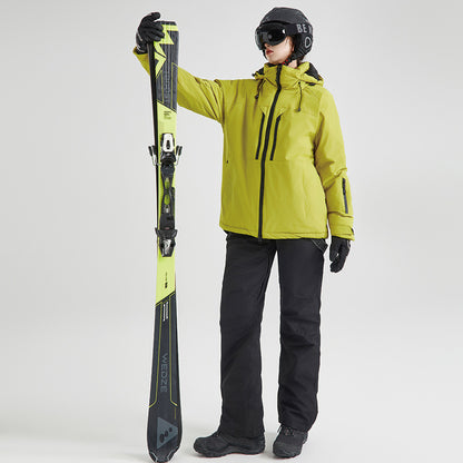 Women's Ski Suit - Premium Waterproof & Windproof Snow Coat for Winter Sports