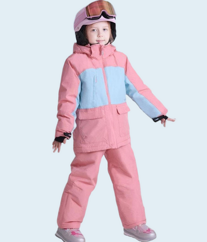 -30 Degree Children's Skiing Wear,Boys Girls Ski Suit