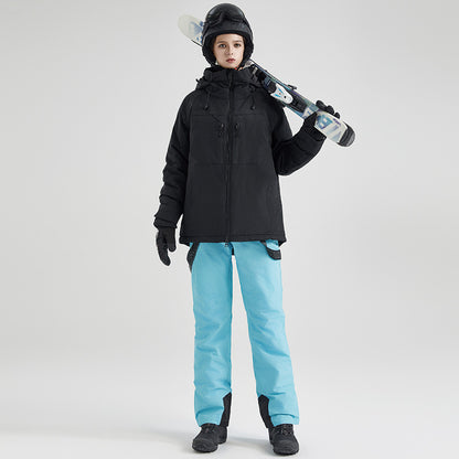Women's Ski Suit - Premium Waterproof & Windproof Snow Coat for Winter Sports