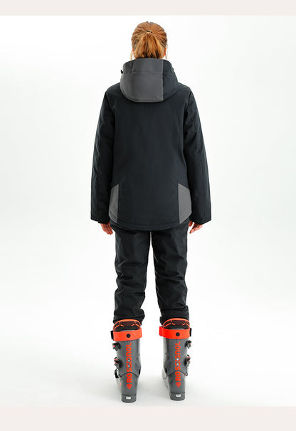 New winter women's ski suit, waterproof, windproof, cold-proof, outdoor thickened ski clothing set