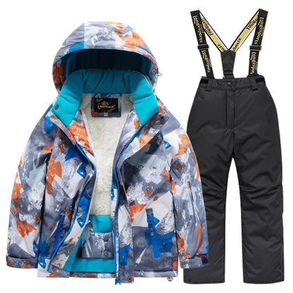 Children's Ski Suit with Polar Fleece Lining