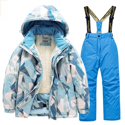Children's Ski Suit with Polar Fleece Lining