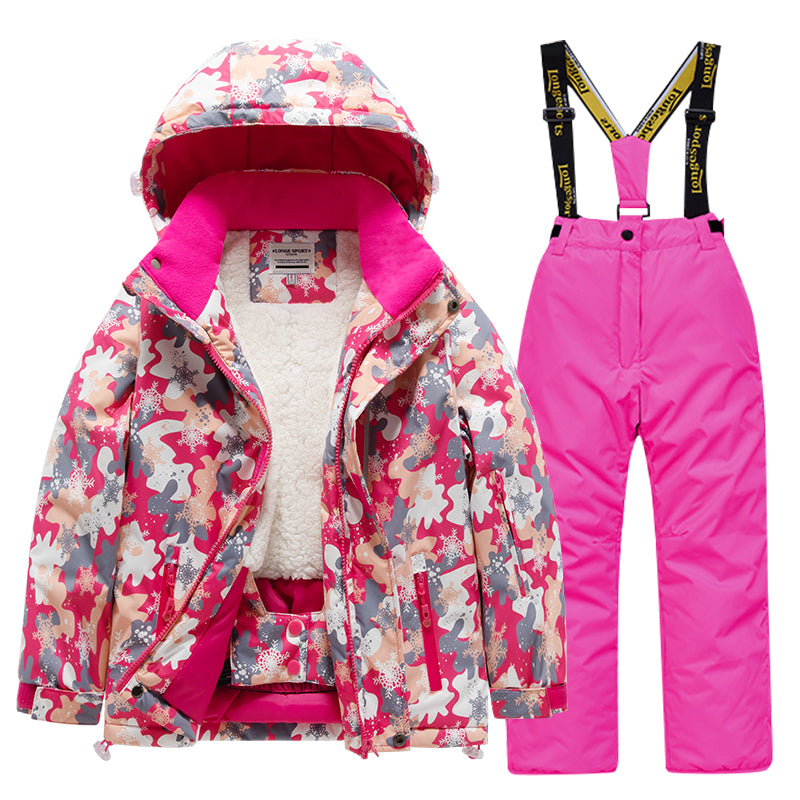 Children's Ski Suit with Polar Fleece Lining